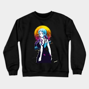 Nami One Piece | 80s Retro Crewneck Sweatshirt